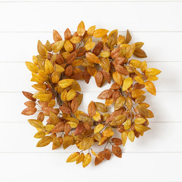 Wreath - Beech Fall Foliage