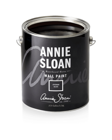 Annie Sloan Wall Paint Athenian Black - 1 Gallon
