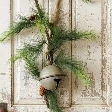Weathered Tin Jingle Bell with Rope, Small