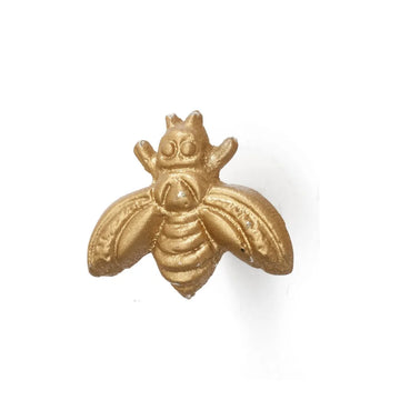 Gold Iron Bee Knob