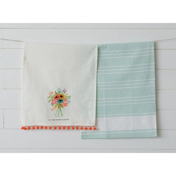 Tea Towels - Let Your Dreams Blossom