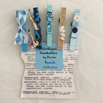 Beach Clothespin Noteholders