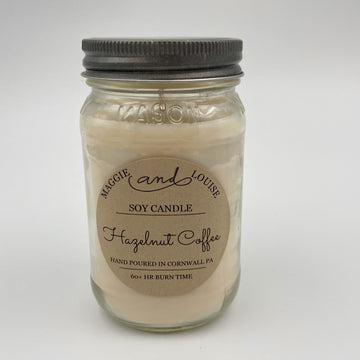 Hazelnut Coffee Soy Candle by Maggie and Louise