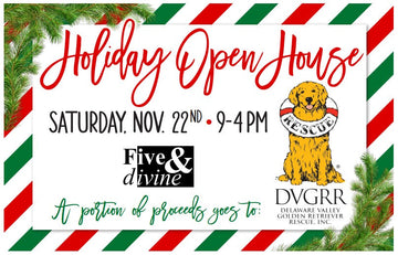 Holiday Open House - Saturday November 22, 2025 9:00 am to 4:00 pm
