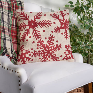 Snowflakes Pillow