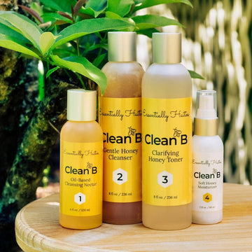 Clean B - Skin Care Essentials (4-Piece Bundle) - Five and Divine