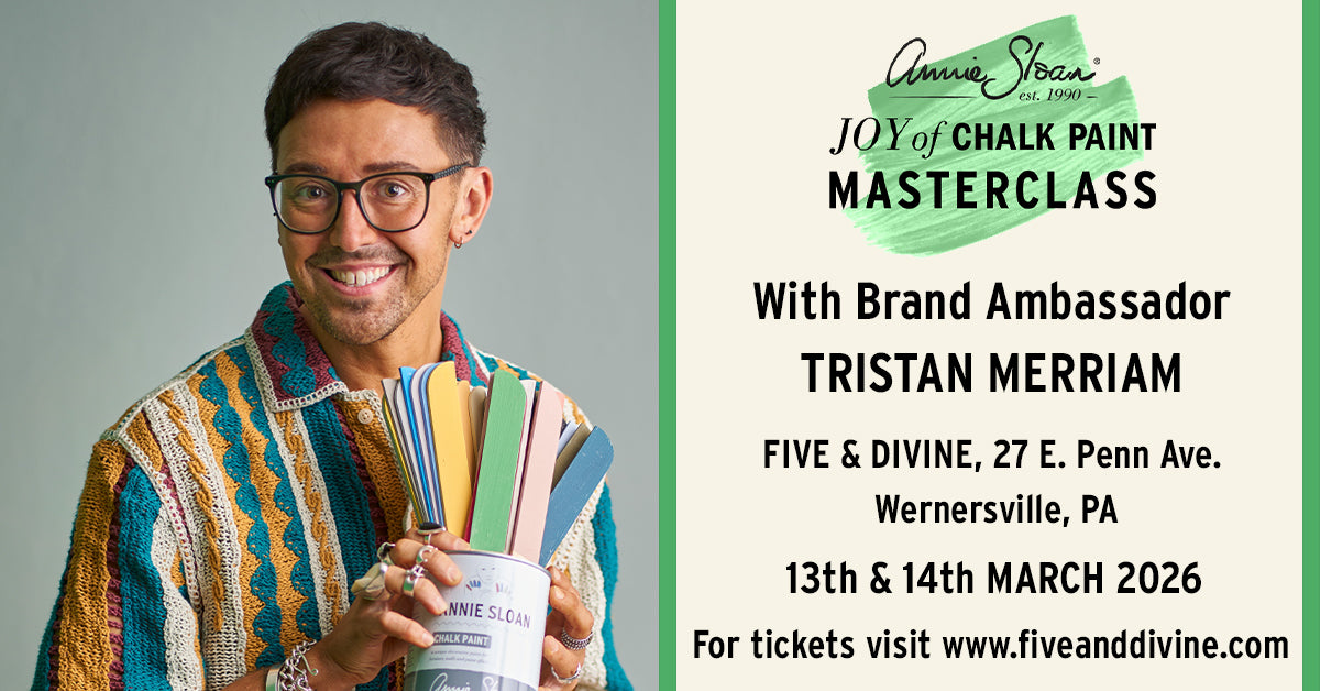 Joy of Chalk Paint - Masterclass Workshop with Tristan Merriam of Doghead Designs