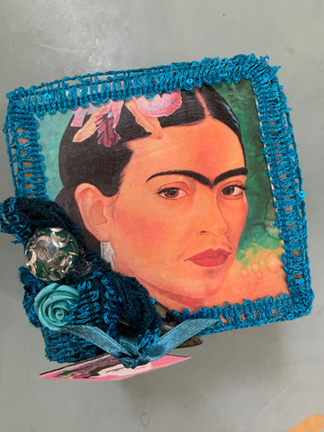Frida Batik Fabric Spirit Box