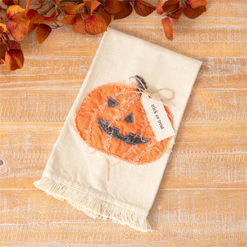 Tea Towels - Raggedy Pumpkin (Set of 2)