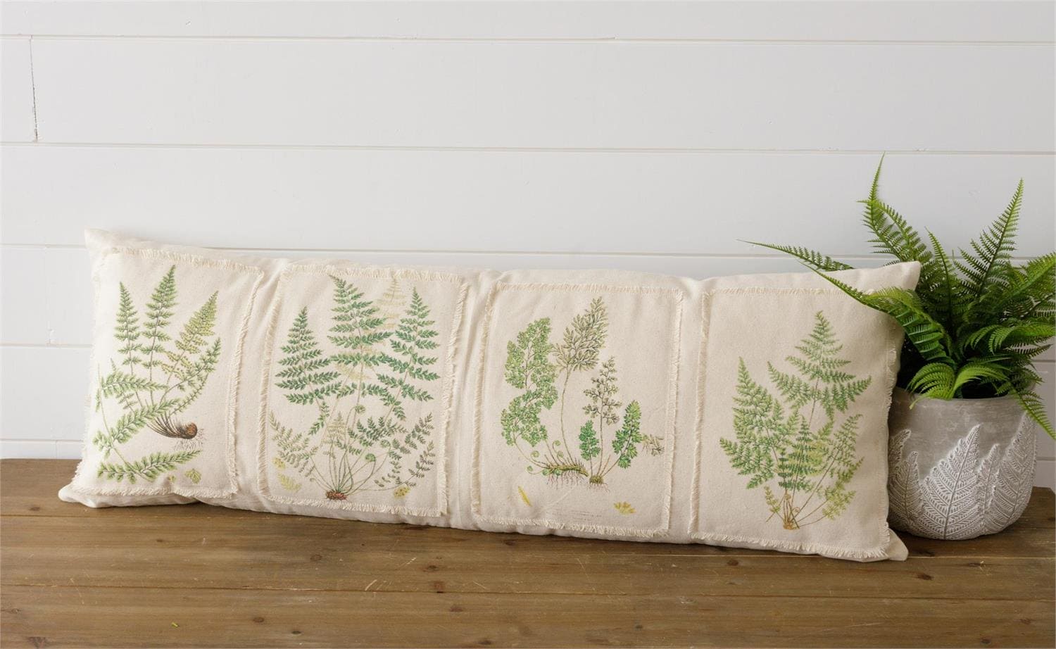 Lumbar Pillow - Botanical Ferns