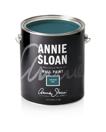 Annie Sloan Wall Paint Aubusson Blue - 1 Gallon