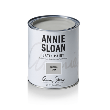 Annie Sloan Satin Paint Chicago Grey - 750 ml - Five and Divine