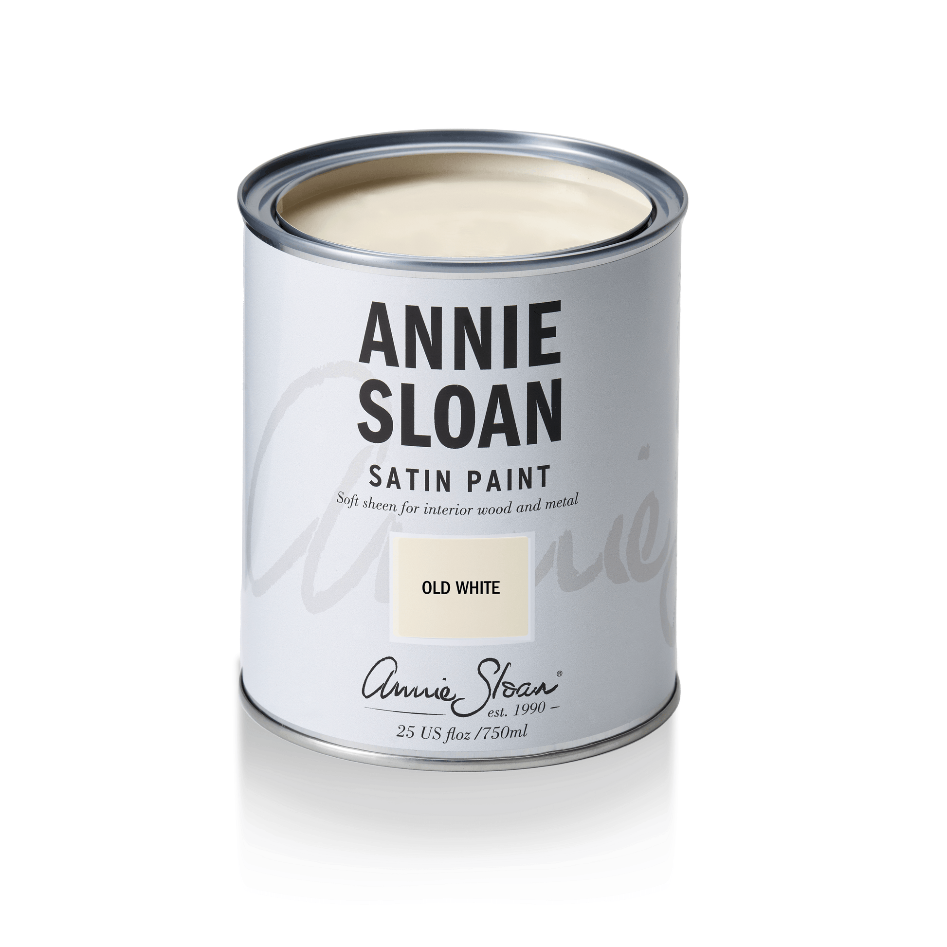 Annie Sloan Satin Paint Old White  -  750 ml - Five and Divine