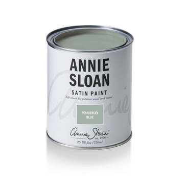 Annie Sloan Satin Paint Pemberley Blue - 750 ml