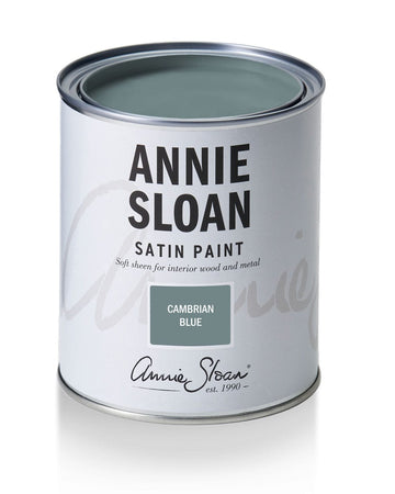 Annie Sloan Satin Paint Cambrian Blue - 750 ml - Five and Divine