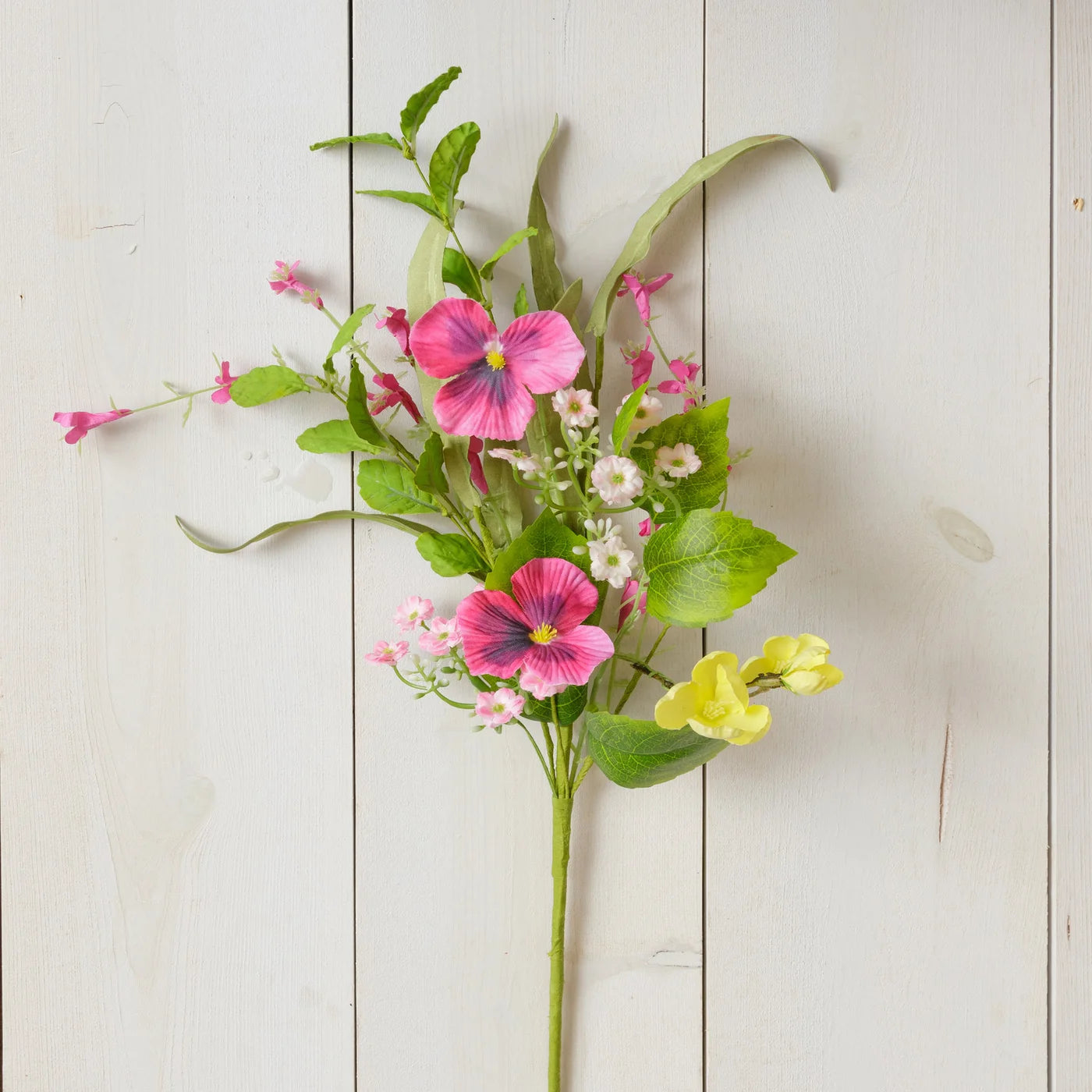 Pick - Twig, Pansy, Mini Flowers and Foliage - Five and Divine