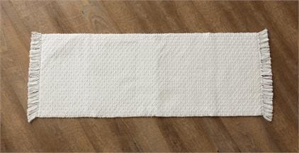 Table Runner - Woven Cotton with Fringe - Five and Divine