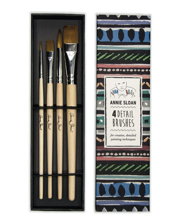 Annie Sloan Detail Brushes - Set of 4