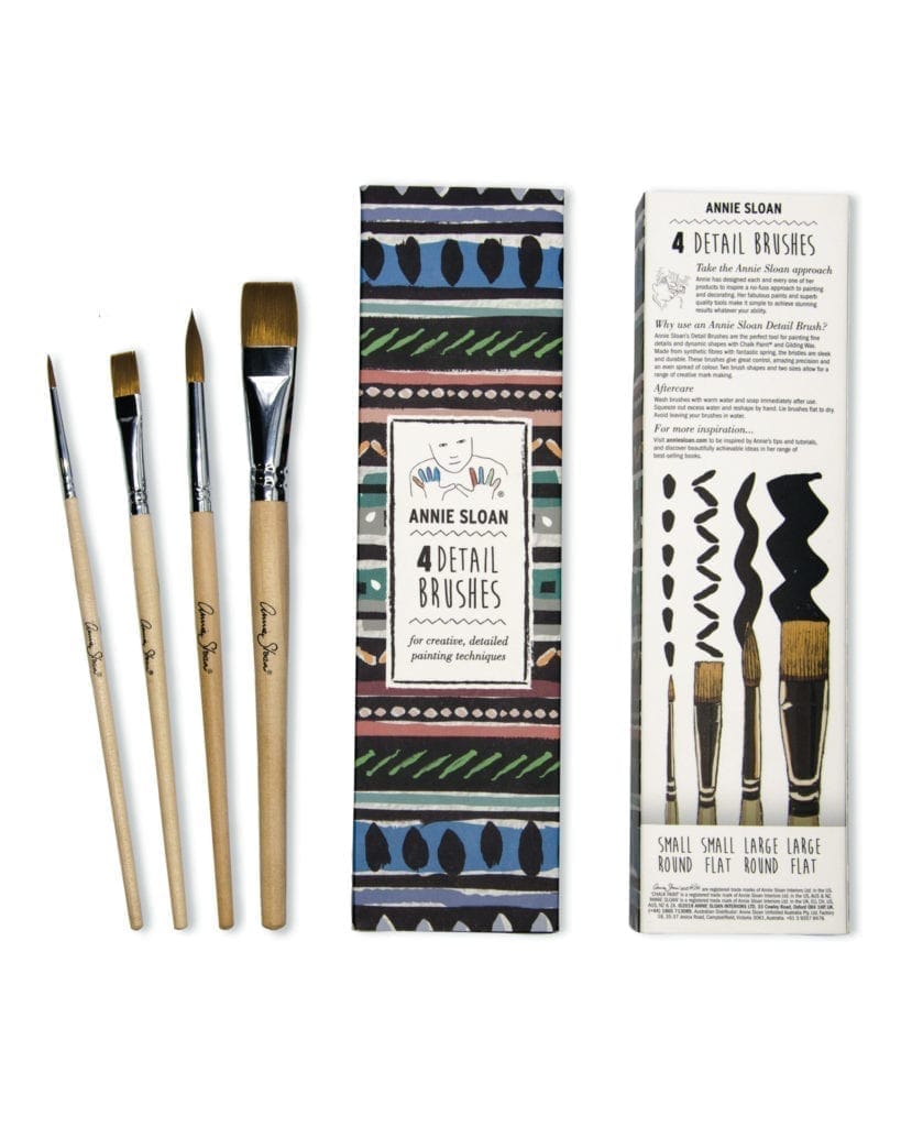 Annie Sloan Detail Brushes - Set of 4 - Five and Divine