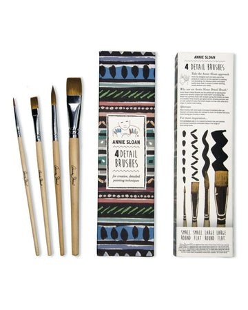 Annie Sloan Detail Brushes - Set of 4