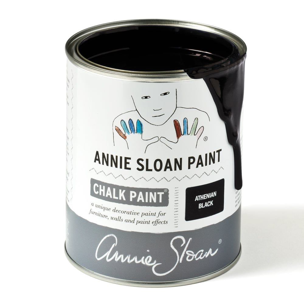 Annie Sloan Chalk Paint Athenian Black - 1 Litre - Five and Divine