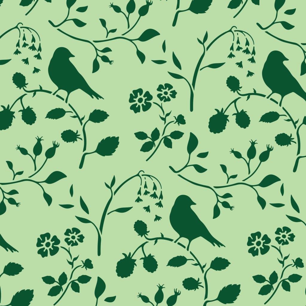Annie Sloan Stencil - Countryside Birds - Five and Divine
