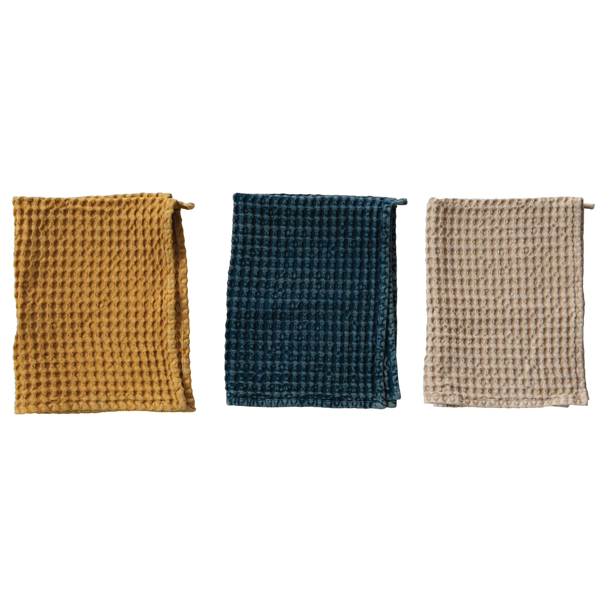  Cotton Waffle Tea Towels (2 Colors) - Five and Divine