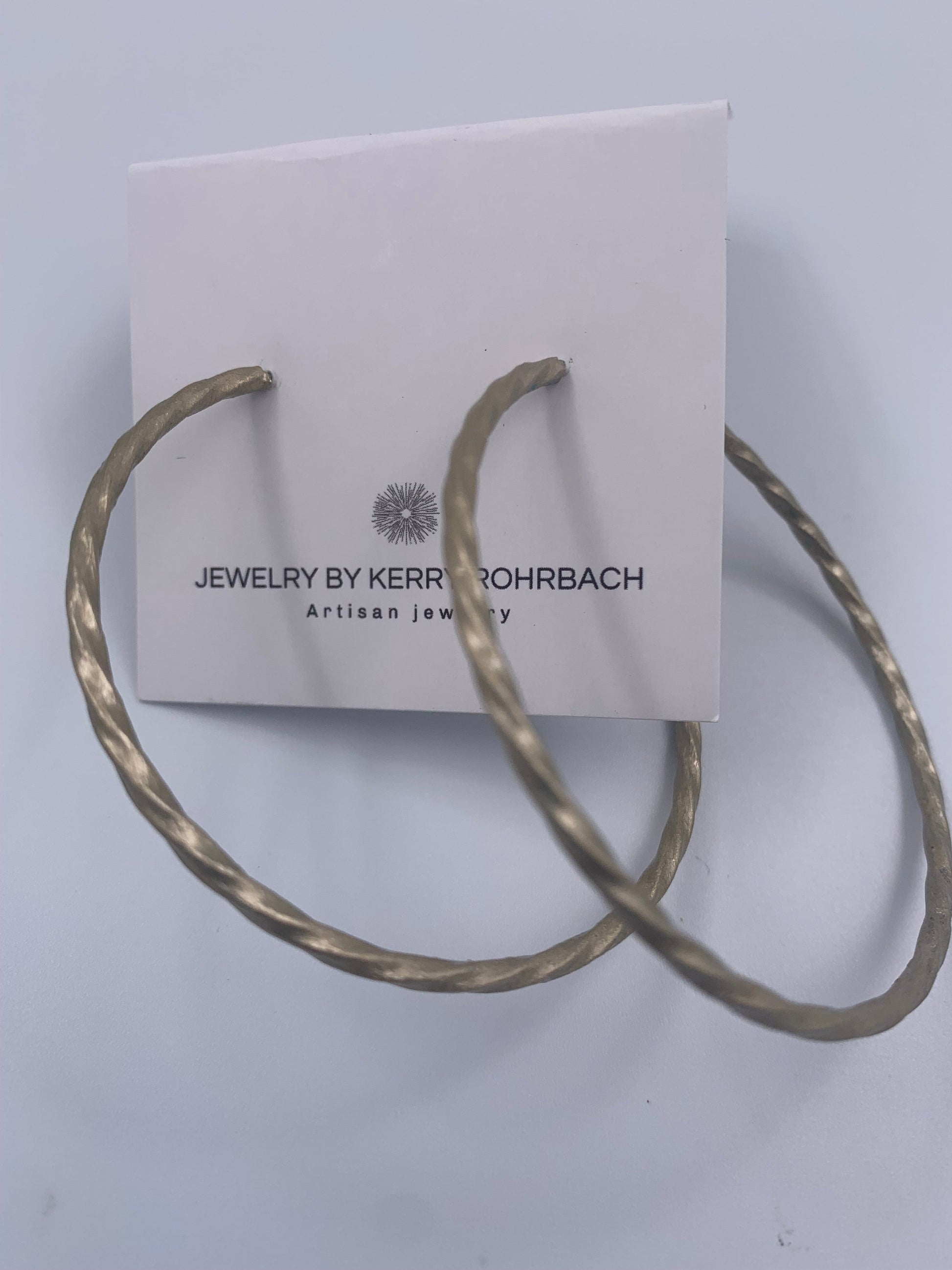 Large Gold Hoop Earrings - Five and Divine