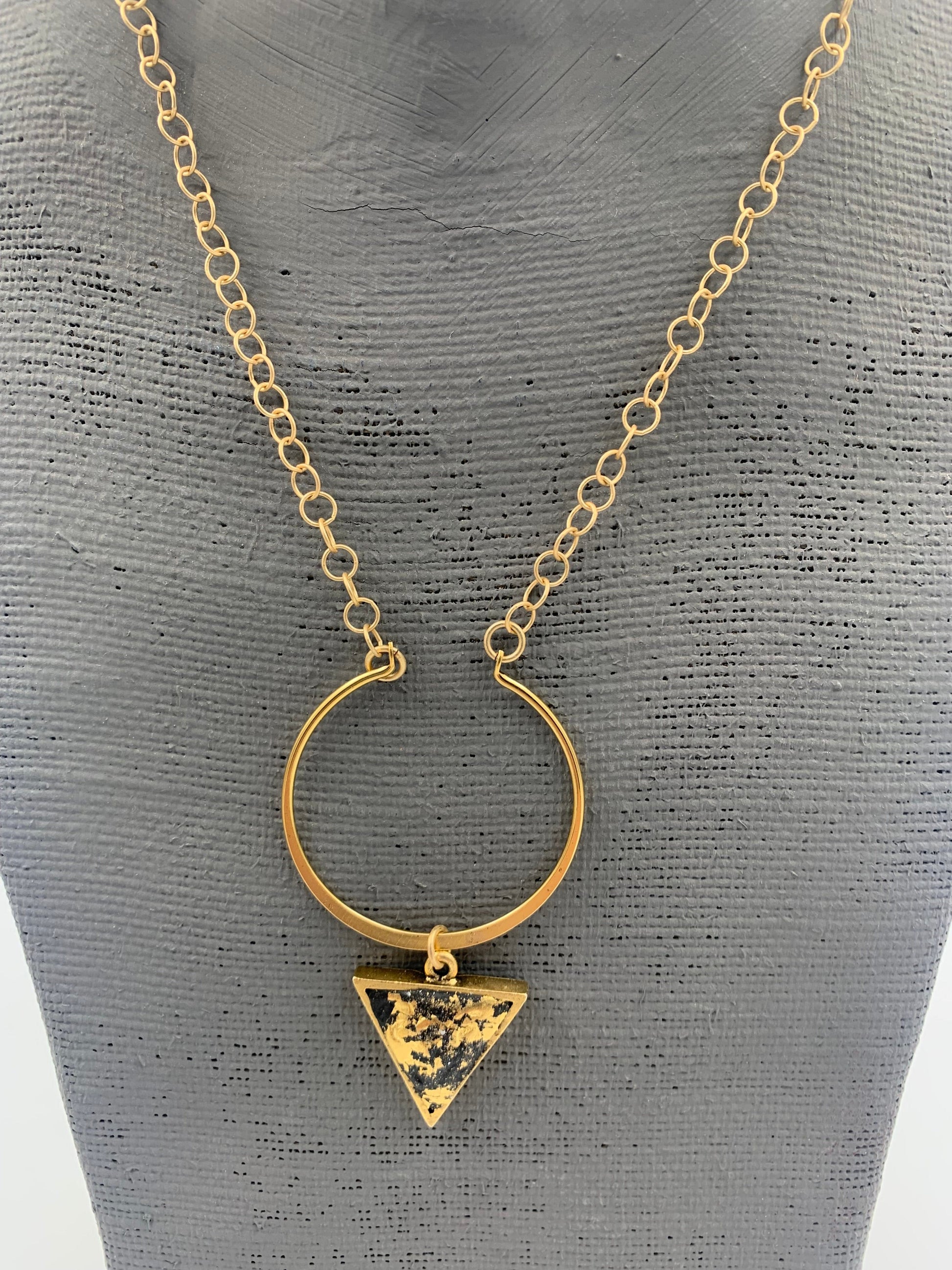 Cassandra Gold Necklace - Five and Divine