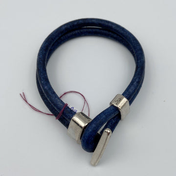 Multi Loop Leather Bracelet with Stainless Steel Loop Clasp - Five and Divine
