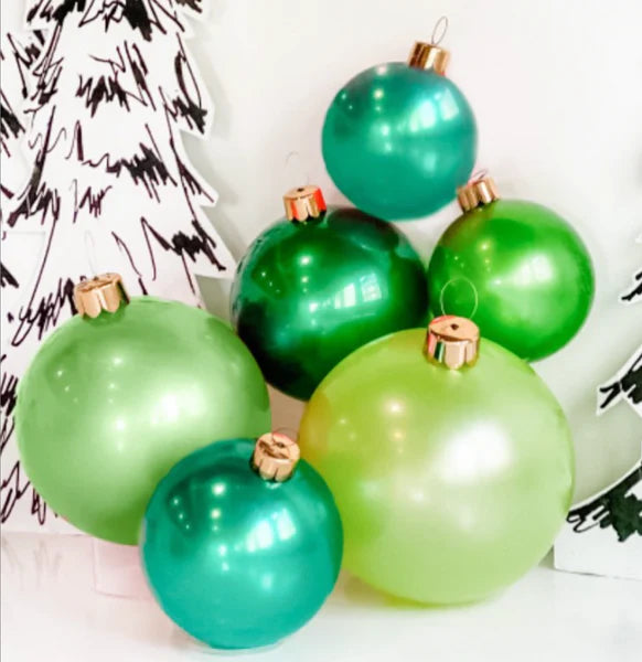 Holiball® - The Inflatable Ornament (18" Classic Green) - Five and Divine