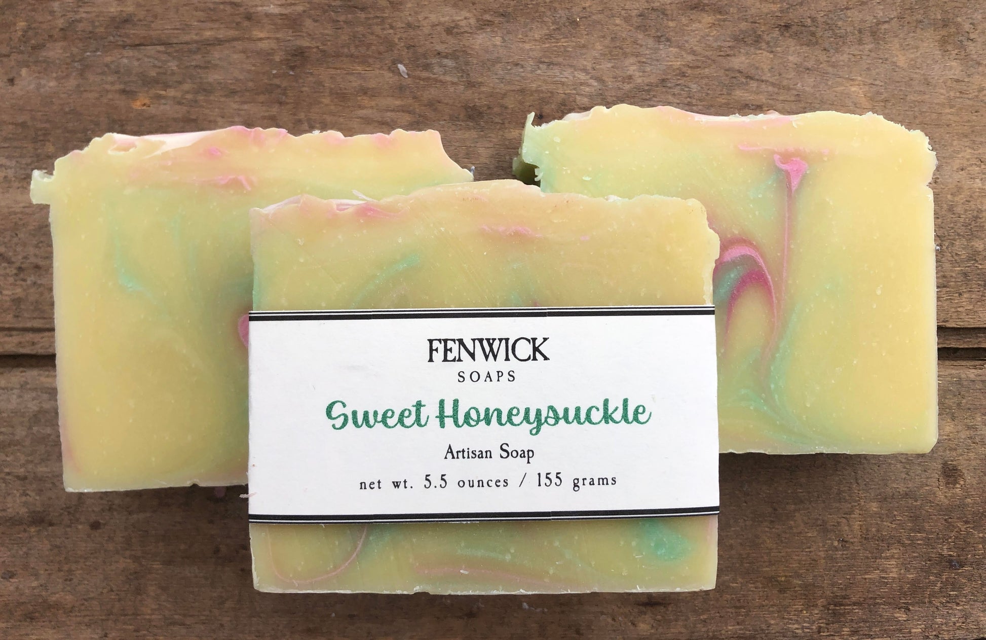 Fenwick Soap - Sweet Honeysuckle - Five and Divine