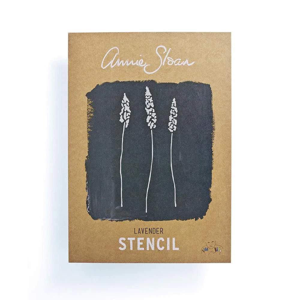 Annie Sloan Stencil - Lavender - Five and Divine