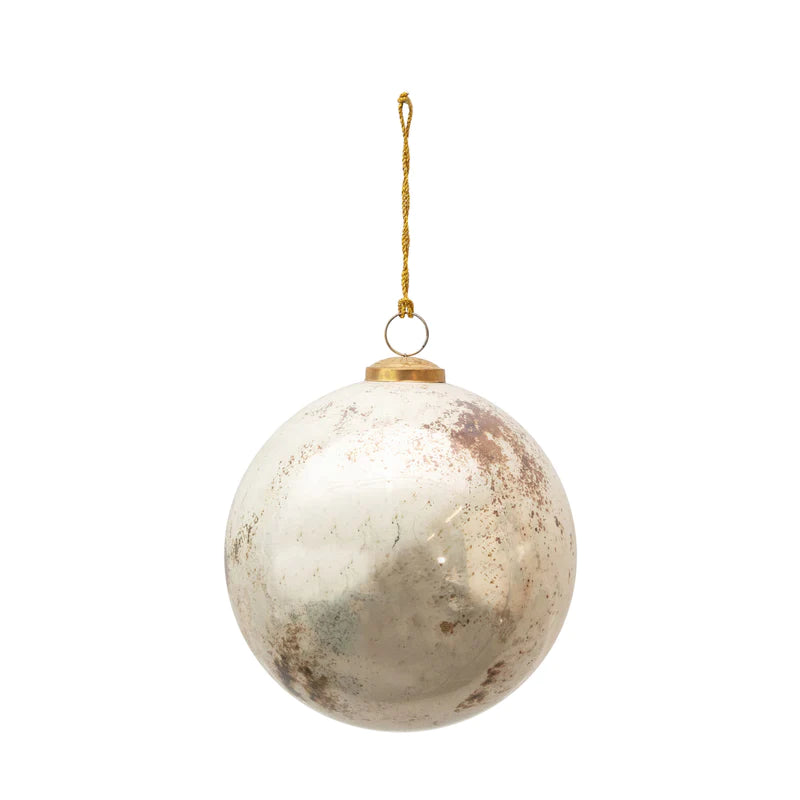 Round Glass Ball Ornament - Five and Divine