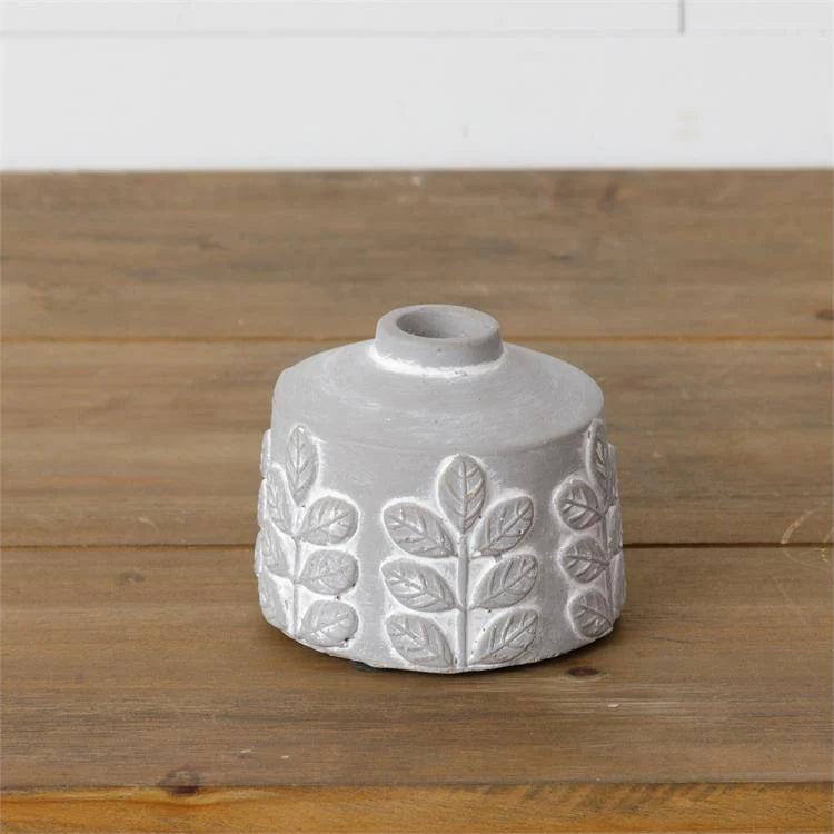 Bud Vase - Embellished Cement - Five and Divine