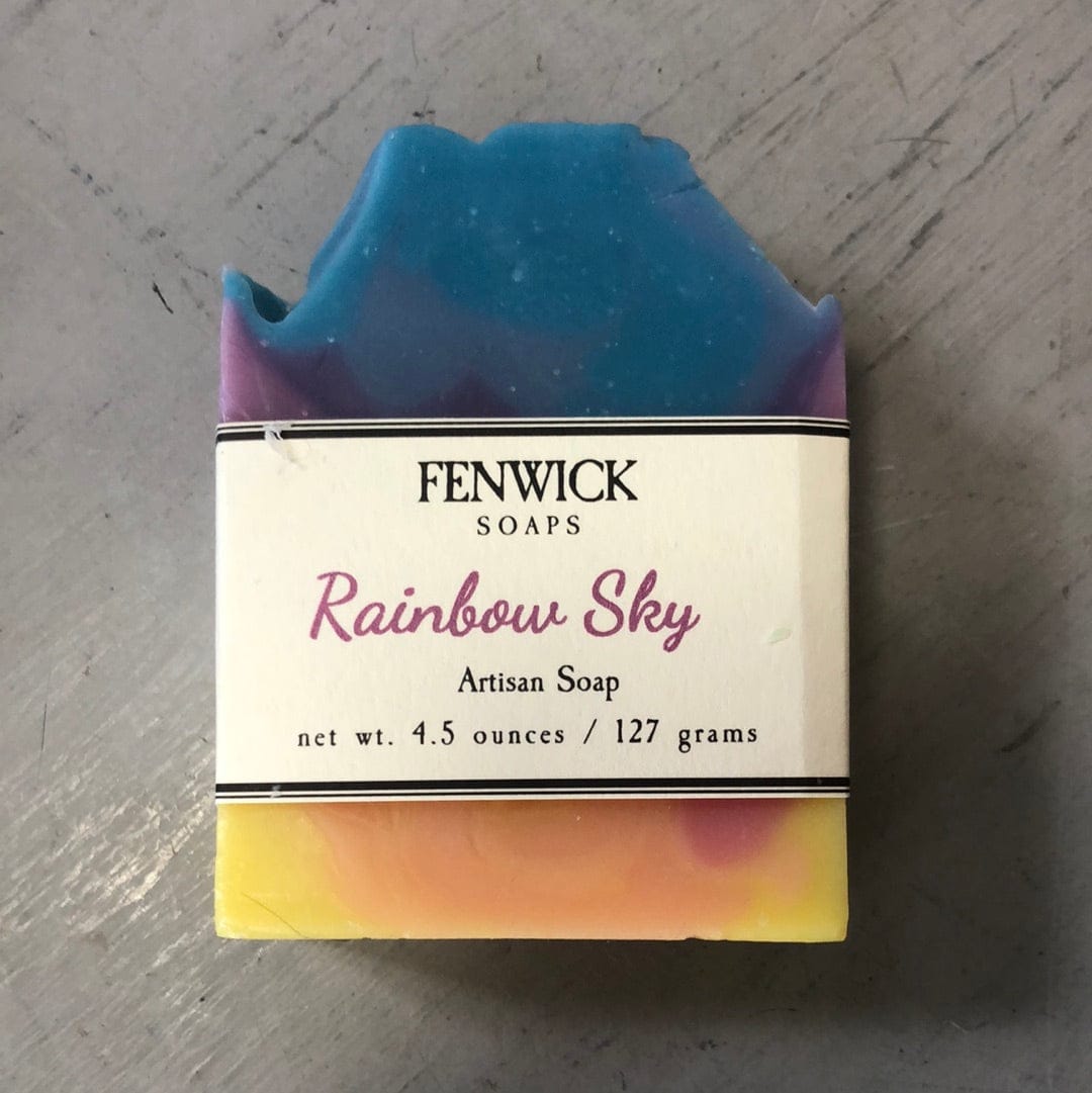 Fenwick Soap - Rainbow Sky - Five and Divine