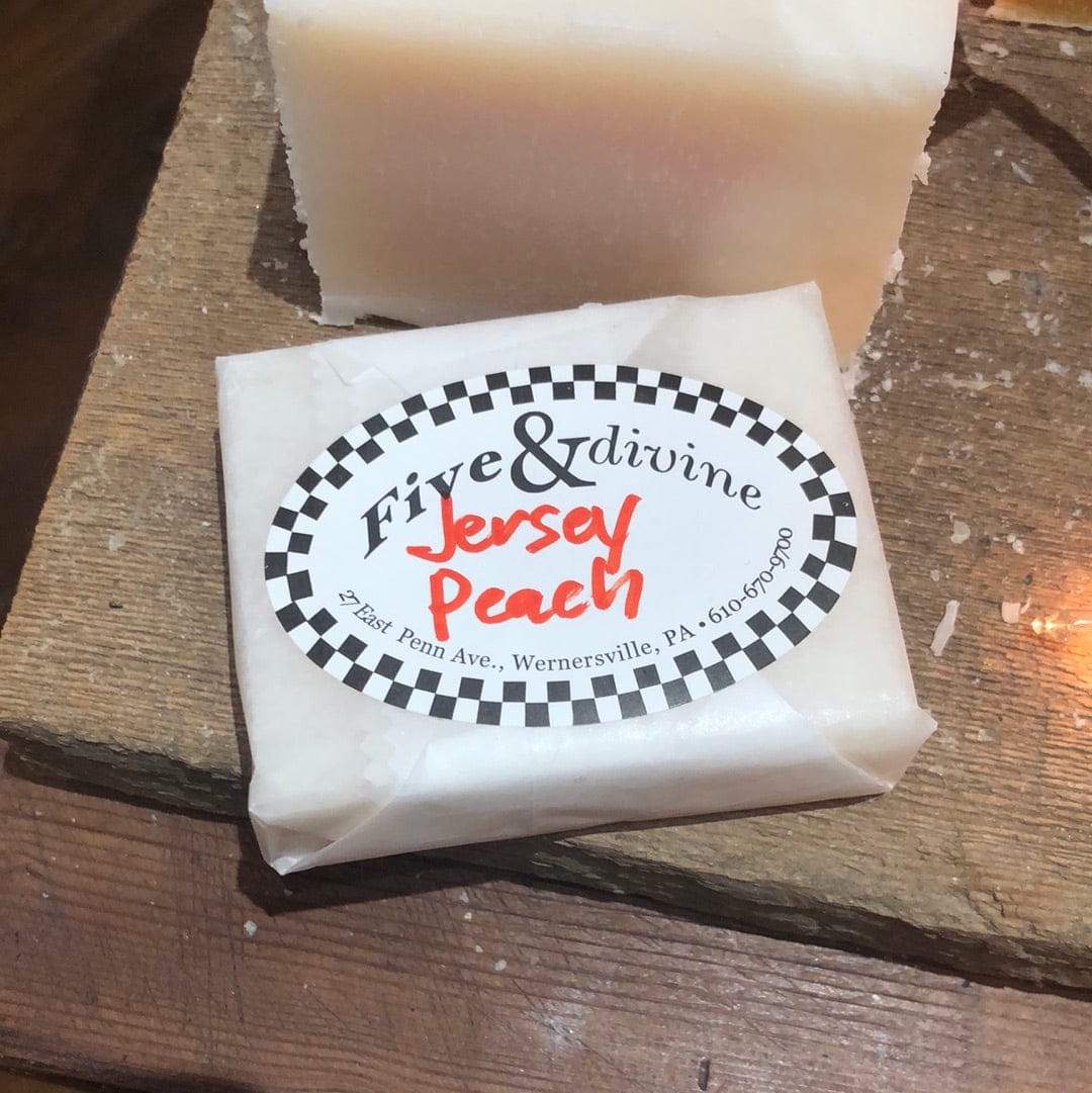 Jersey Peach Soap - Five and Divine